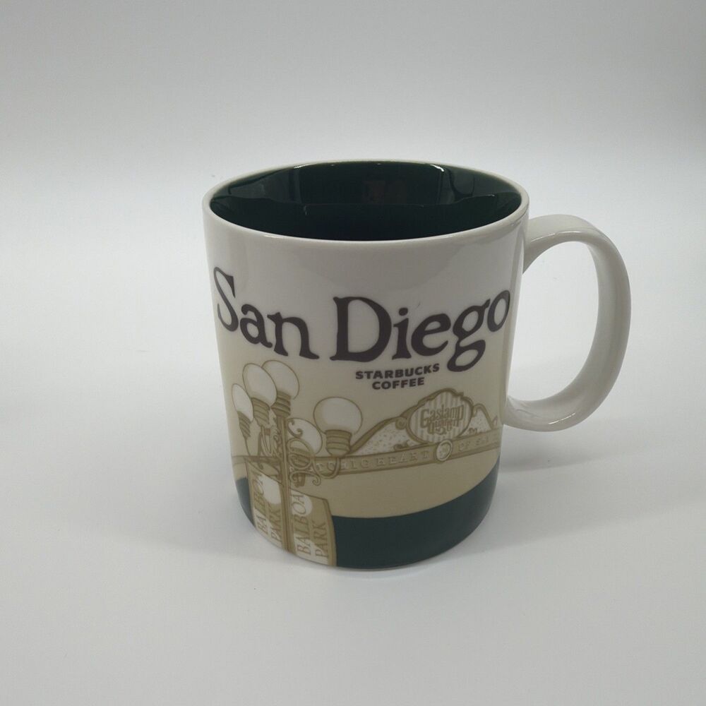 Starbucks San Diego Mug Collector Series 16oz Destination Coffee Cup #4124-199